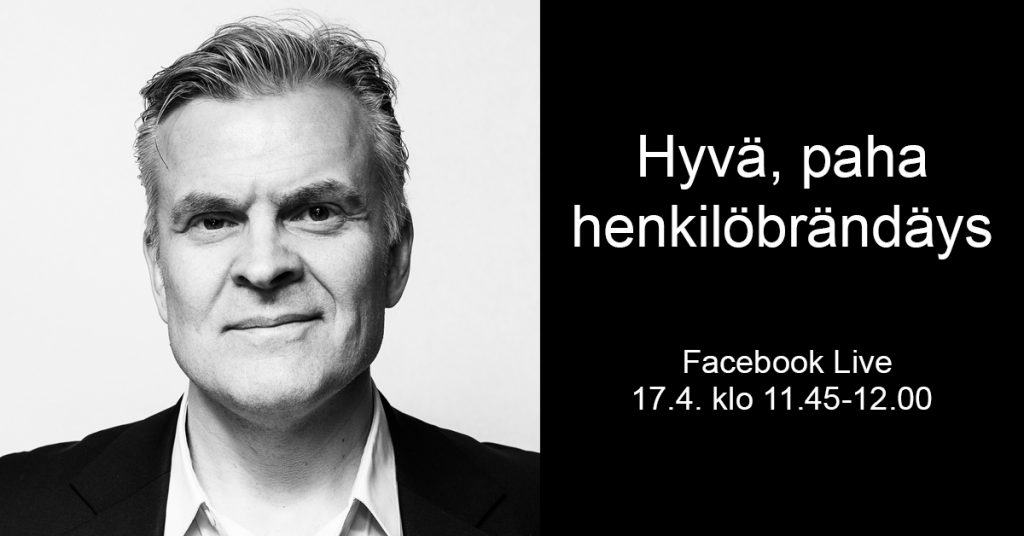 Pasi Sillanpään Facebook Live 17.4.2018